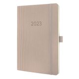 Sigel Conceptum Agenda 2023 Weekagenda A5 Softcover Taupe