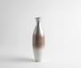 Vase Nuvia B20 x T20 x H68 cm Verre Moka Opal Fait main