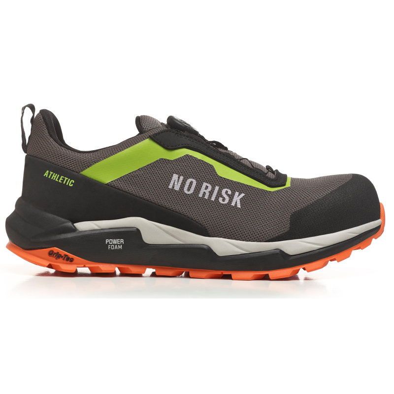No Risk Athletic Low FLS Orange Green 1219.06 S3L | Zwart | Maat 37