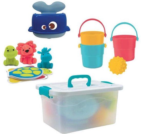 Ludi - Badspeelgoedkoffer - +10m - Mix