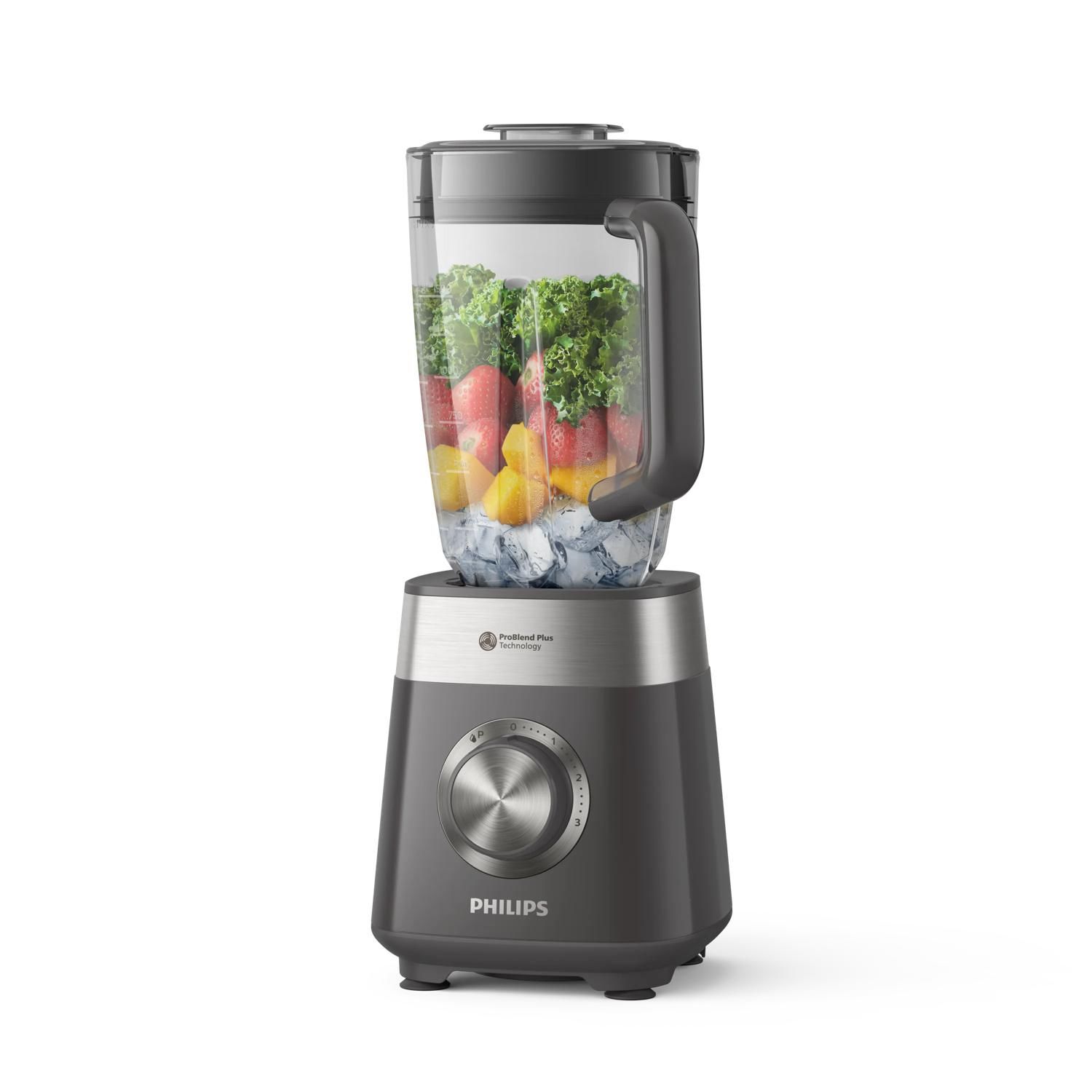 Philips 5000 Series HR3020/20 Blender - 1000W - Grey/Stainless Steel
