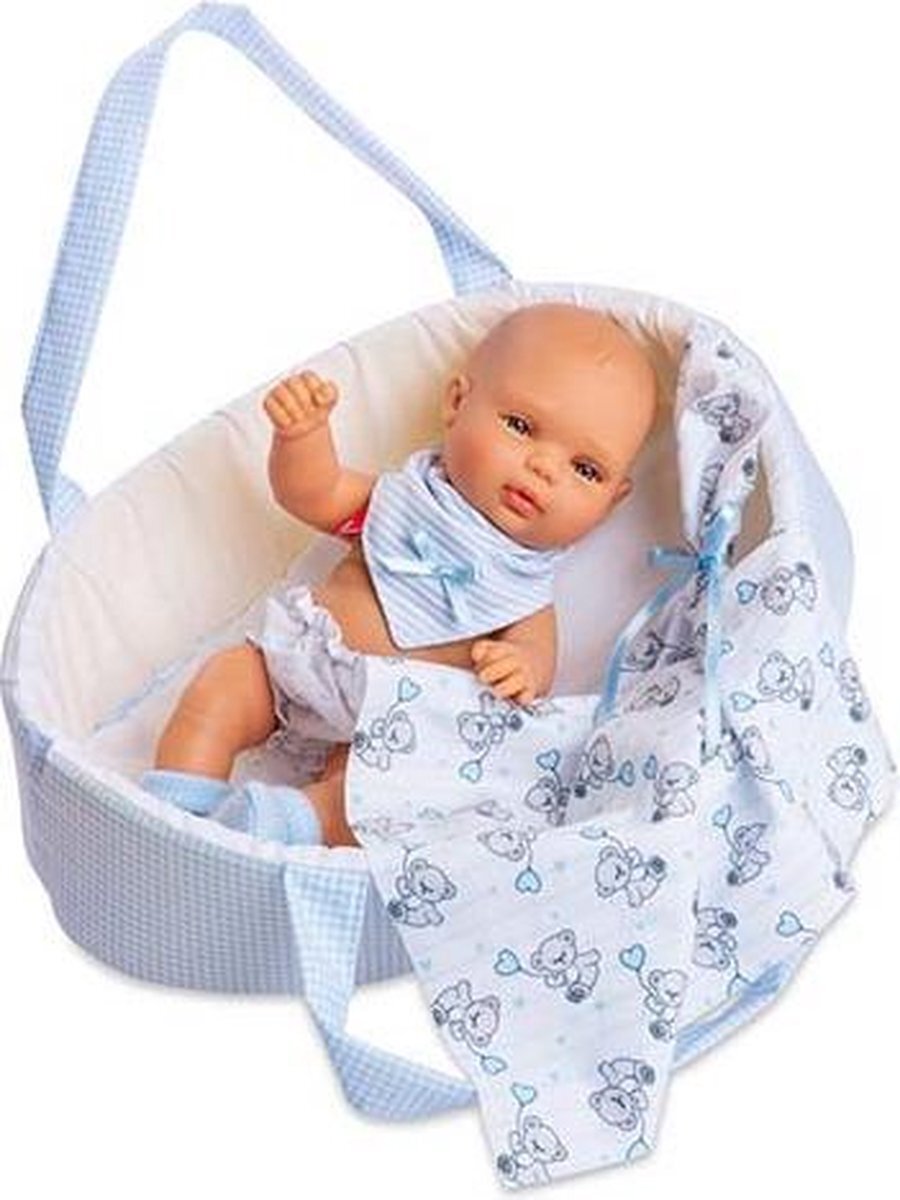 Berjuan Babypop Met Accessoires Smile Junior Blauw 7-delig