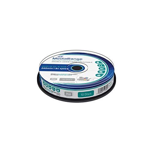 MediaRange DVD+R Double Layer 8.5Gb|240min 8x Printable Cakebox