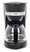 LIVOO Koffiemachine DOD200N, 1,25 liter, 750 watt, geschikt voor 10-12 kopjes, afneembaar filterhouder, anti-druppel functie, warmhoudplaat, zwart