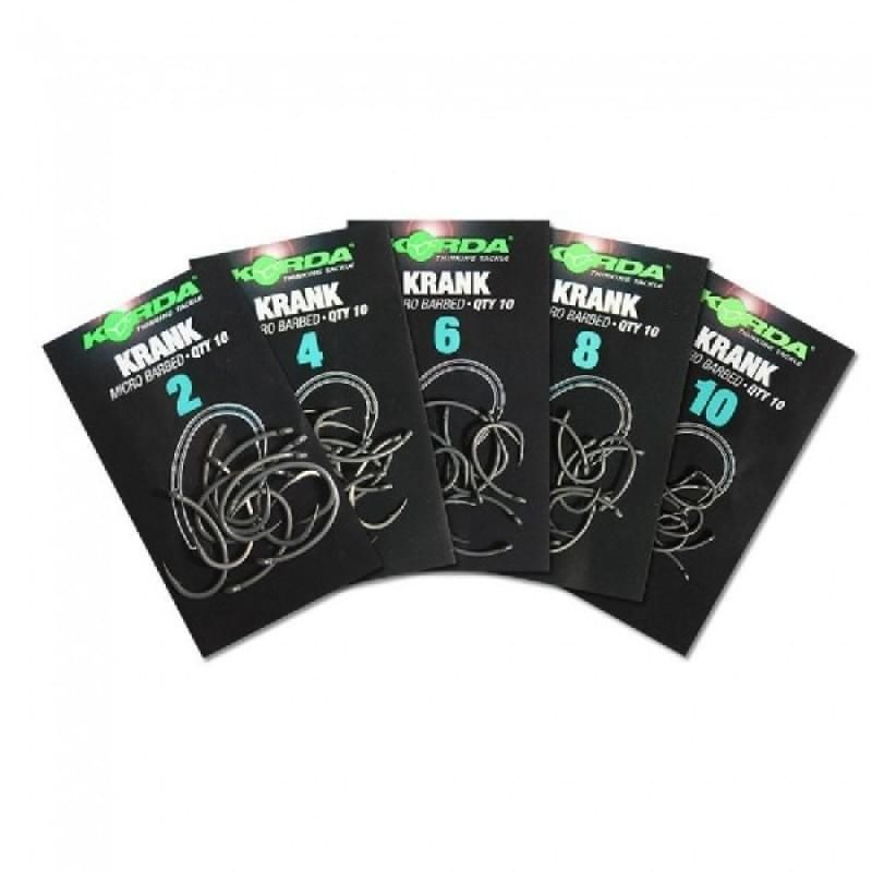 Korda Krank Haak | Maat 4 | 10 stuks