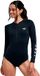 Roxy Erjwr03906 Essentials Shorty à manches longues bleu XL femme