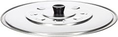 Imex El Zorro 61311 Pan, Aluminium, Anti-condenscoating, Roestvrij Staal Diameter, Zwart, 30 cm