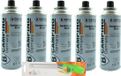 Benson 5x Butaan gasfles gasvulling 227 gram inclusief gasaansteker