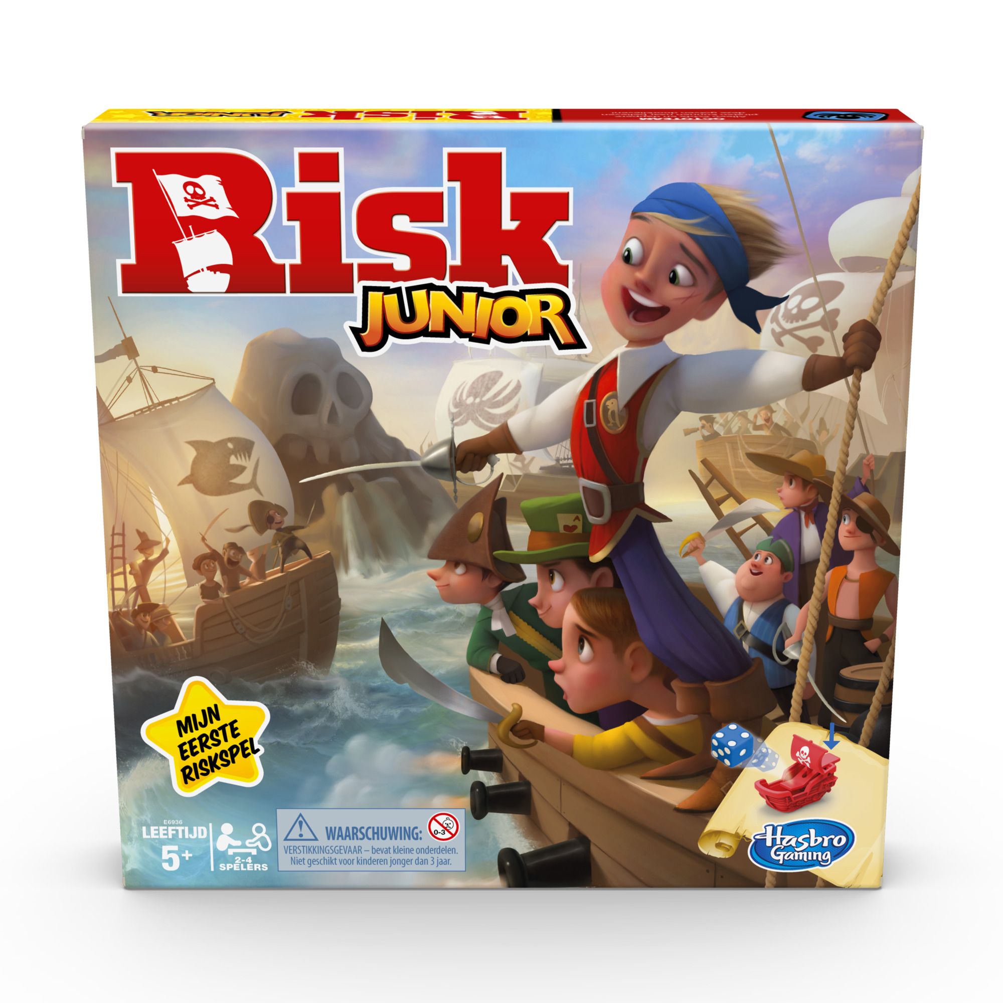Hasbro Gaming Risk Junior Board Game - Strategy Game for Kids - Ages 5+