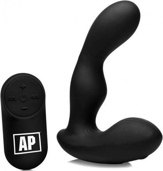 Alpha Pro P-Stroke Prostaat Vibrator Met Bewegende Top (1ST)