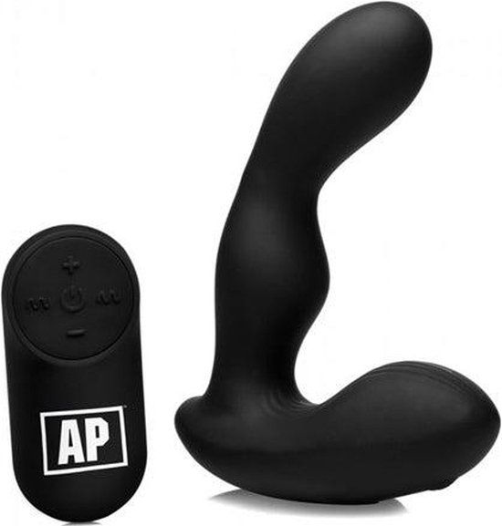 Alpha Pro Alpha-Pro P-Stroke Prostaat Vibrator - Zwart