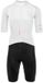 Bioracer Speedwear Combinaison de course à manches courtes Blanc M Homme