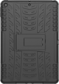 Just in Case Cover Rugged Hybrid Ipad 10.2 Zwart