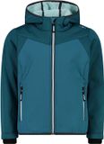 CMP Meisjesjack met capuchon, Blauw, Maat 60