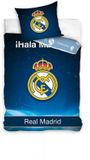 Real Madrid CF Real Madrid Dekbedovertrek Galaxy 140 x 200 cm - 70 x 90 cm - Katoen