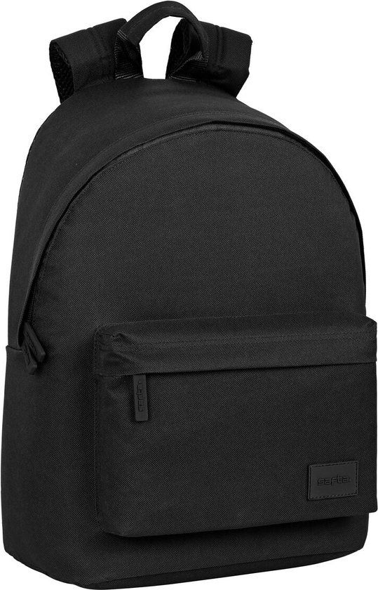 Schoolrugzak Safta 31 x 41 x 16 cm Zwart