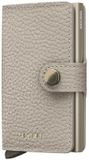 SECRID Miniwallet Pebble Portemonnees Dames - Taupe