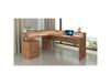 Dmora Bureau Leonilda 180x90xh160 cm chêne Panneau effet bois