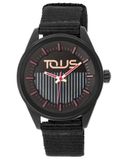 TOUS Zonne-horloge, duurzaam, zwart, levendig