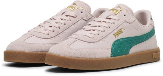 PUMA Club II Era Unisex Sneakers - Mauve Mist-Wild Green