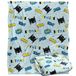 BATMAN Silky Touch Super Zachte Sprei Deken, 152 x 127 cm