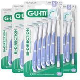 GUM Bi-Directions 0,6 mm - 4 x 6 pièces - Lot promotionnel