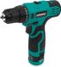 VONROC Accuboormachine 12V - Incl. Accu, usb-c kabel en 16-delige boor- en bitset