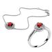 Orphelia SET-7477/RU/56 - Armband(en) met ring(en) - Zilver 925