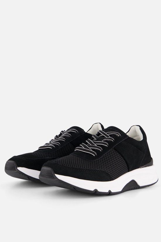 Gabor Rollingsoft Sneakers zwart Suéde - Maat 38.5