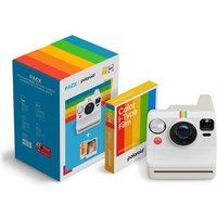 Polaroid Fnac Darty-pakket Now instantcamera Generatie 3 Kiezelsteen wit + 8 films