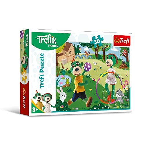 Trefl - De Treflik Familie, Actieve Dag - Puzzel 30 Elementen - 5900511182873