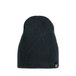 Buff Gebreide muts van volledig fleece, blauw