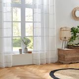 Atmosphera Indi Rideau 140x240cm - Blanc