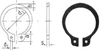 Reely Bague de sécurité pour diamètre d'arbre : 6 mm 20 pièce(s)