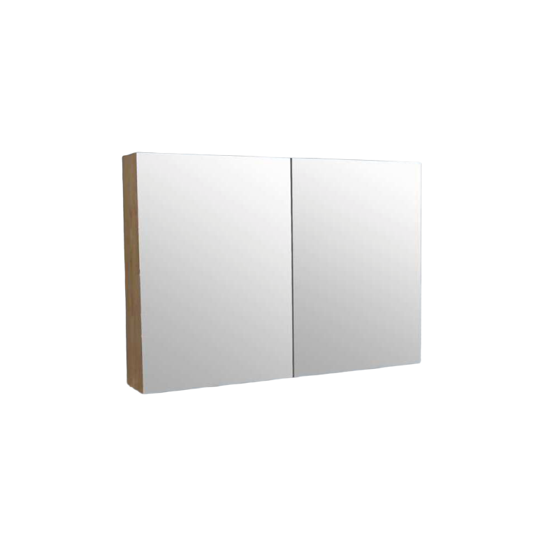 Badkamerplanet Spiegelkast 120x70 cm Wood Eiken - 7448104873817