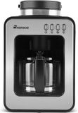 Karaca Grindmaestro - Filterkoffiezetapparaat met Ingebouwde Molen - 0,5L - 600W - Inox
