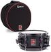 Premier Artist 10 x 5.5 Birch Snare Drum & Soft Case, Stealth Black