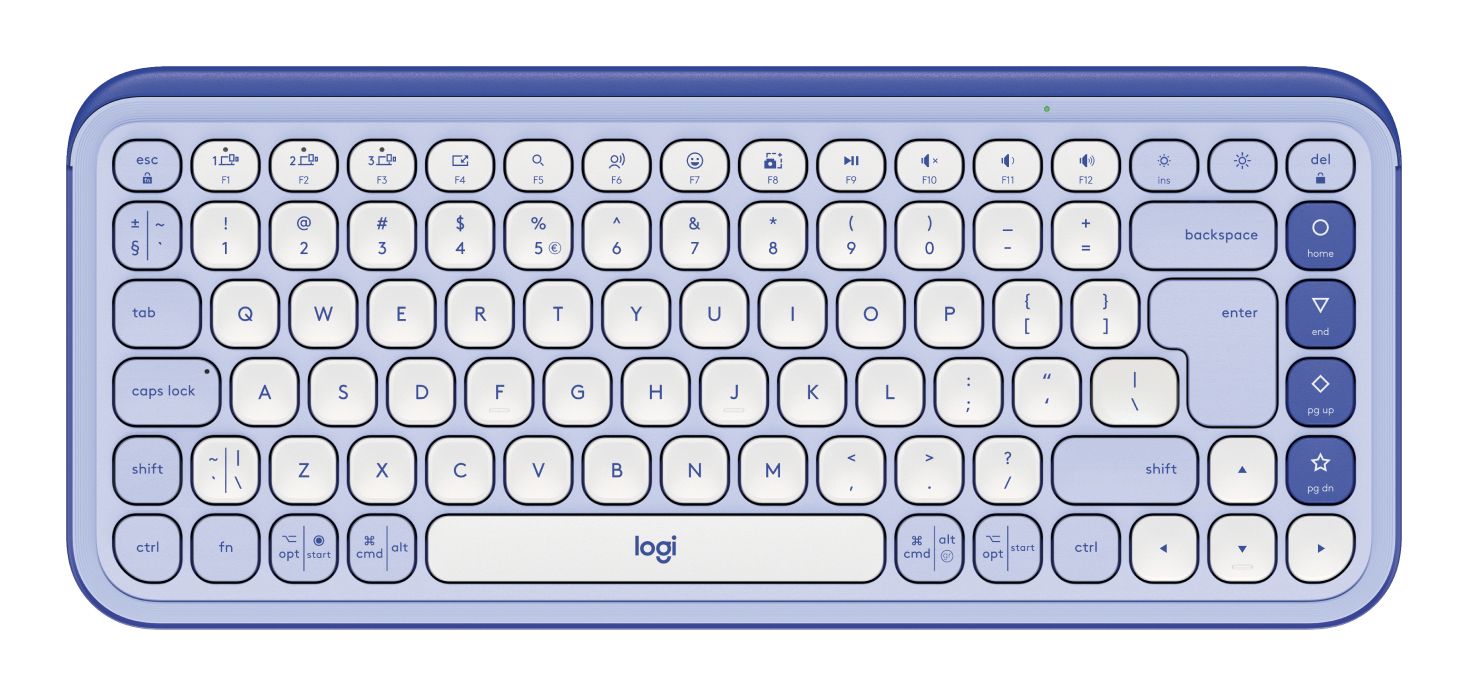Logitech POP Icon Keys - Draadloos Toetsenbord - Qwerty US - Lila