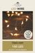 Anna's Collection Draadverlichting lichtsnoer - 100 leds - koper - warm wit licht - 500 cm