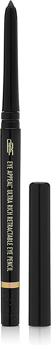 Black Radiance Makeup Black Radiance - Eye Appeal - Eyeliner Retractable Pencil - CA6539 - Sparkling Black - Eyeliner - Zwart - 0.23 g