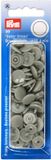 Prym ColorSnaps drukknopen 12,4 mm grijs 30 stuks