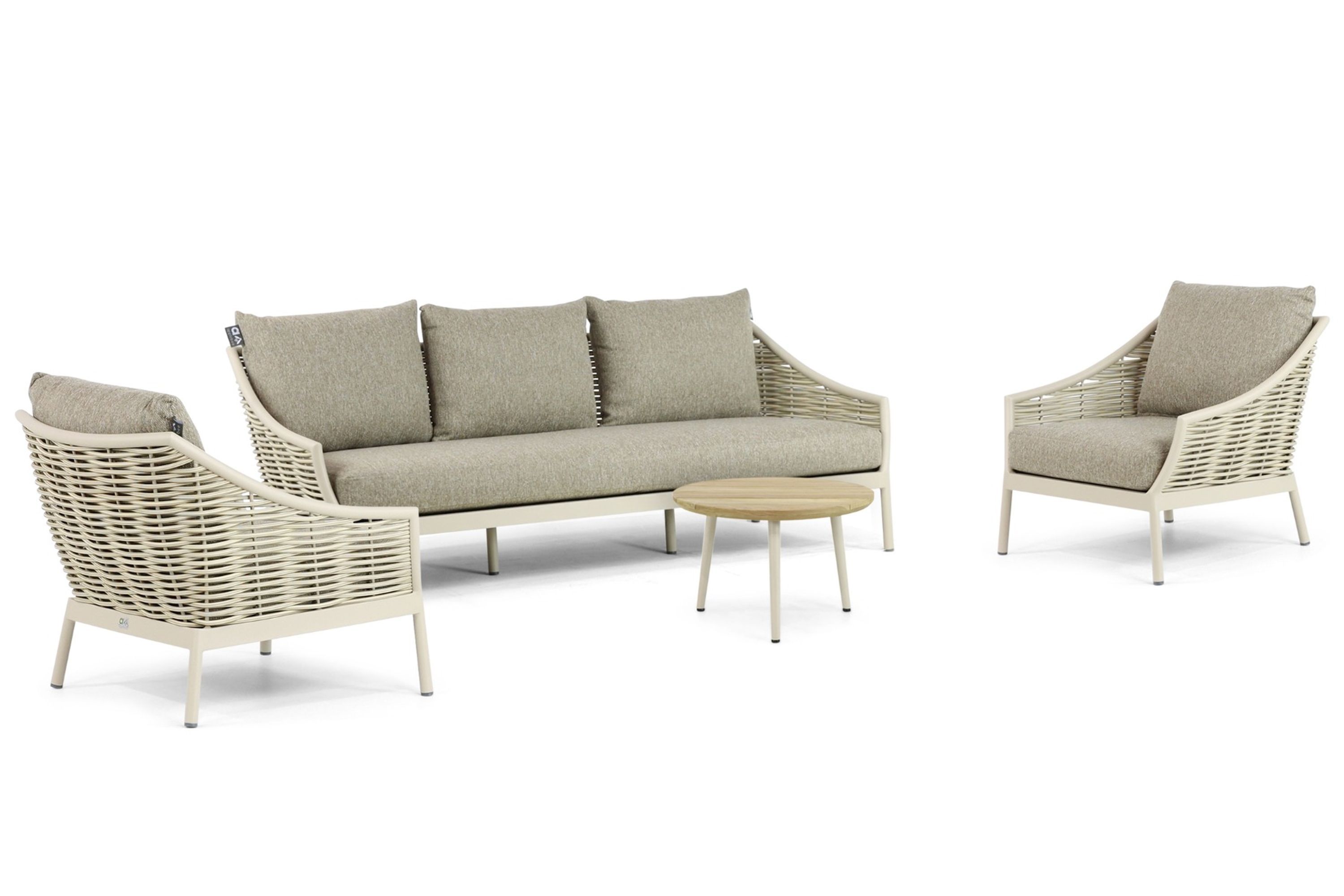 Apple Bee Milou/Montana 70 cm stoel-bank loungeset 4-delig