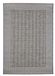 andiamo Indoor & Outdoor tapijt weerbestendig en waterdoorlatend plat weefsel korte vloer 120 x 170 cm beige-antraciet