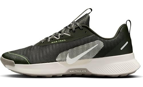 Nike Juniper Trail 3 Trailloopschoen voor heren, Sequoia/Summit White-College Grey, 43 EU