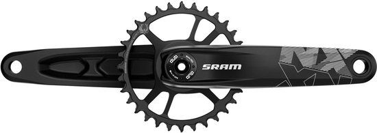 Sram Nx Eagle Dub Crankset Zwart - UNI