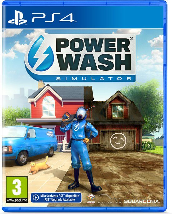 Square Enix PowerWash Simulator - PS4 - Standard Edition - Blu-ray