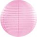 Merkloos Luxe bol lampion lichtroze 35 cm