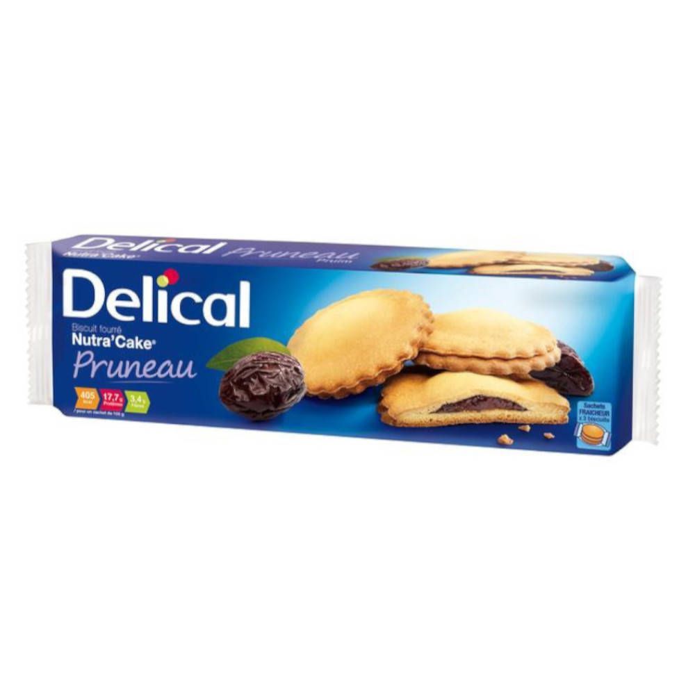 Delical Nutra Cake Pruim 3x135 g