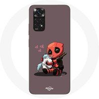 Maniacase Hoesje voor Xiaomi Redmi Note 11 4G DeadPool Eenhoorn
