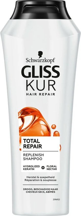 Gliss Kur - Shampoo - Total Repair - 250ml
